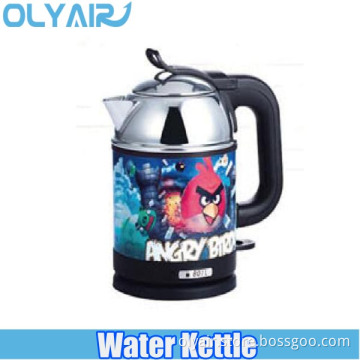 SW1212 360 degree rotation base with cord storage 1.2L stainless steel cordless electric water kettle